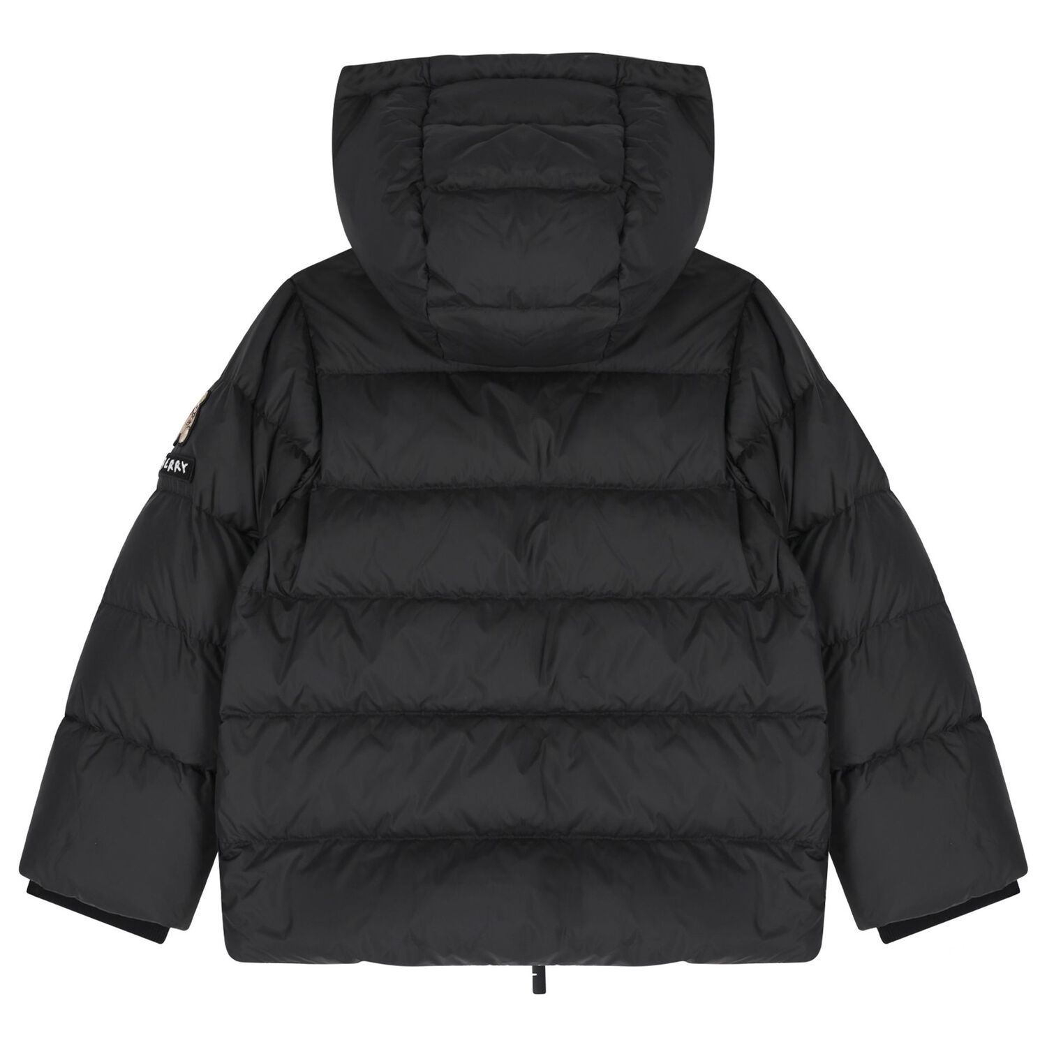 Burb Black Logo Padded Puffer Jacket puffer - B30sneakers