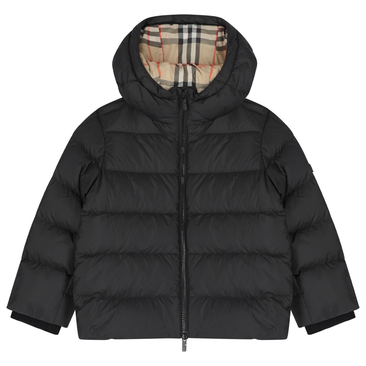 Burb Black Logo Padded Puffer Jacket puffer - B30sneakers
