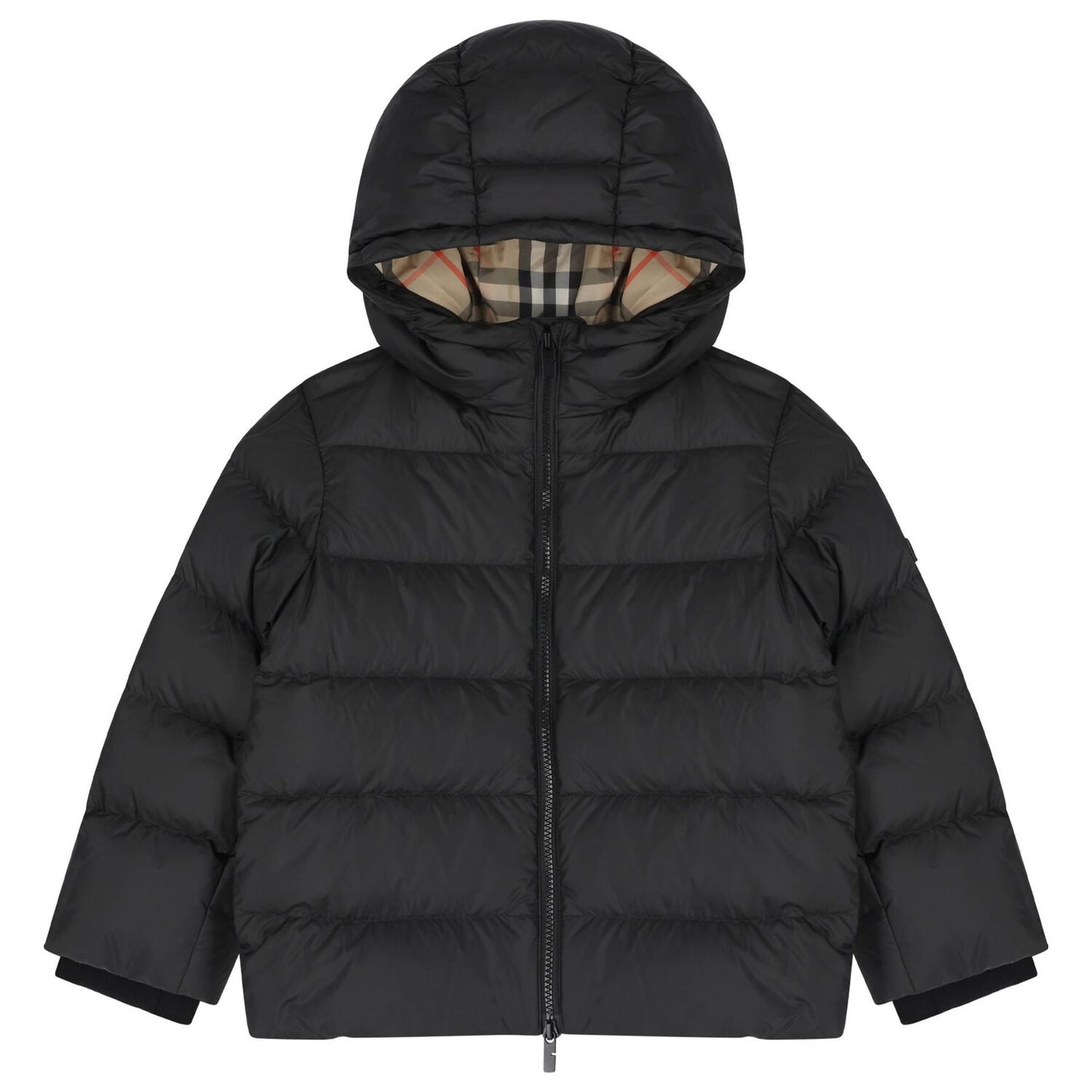 Burb Black Logo Padded Puffer Jacket puffer - B30sneakers