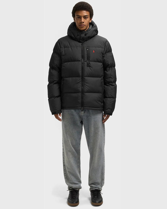 Ralph hooded puffer jacket Noir