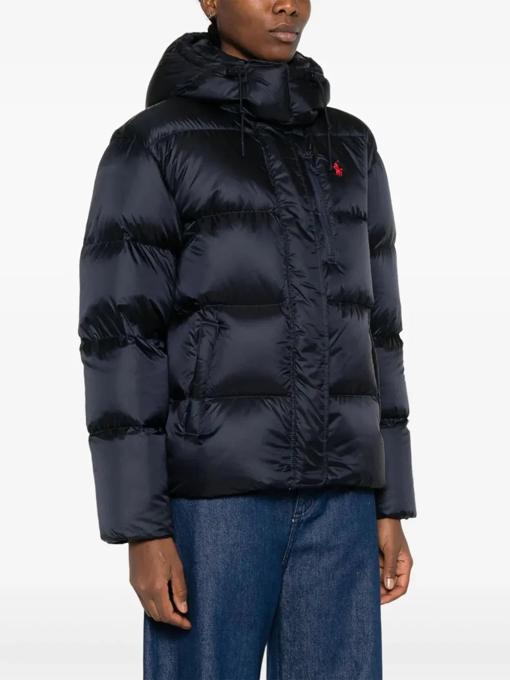 Ralph hooded puffer jacket Bleu Marine - B30sneakers