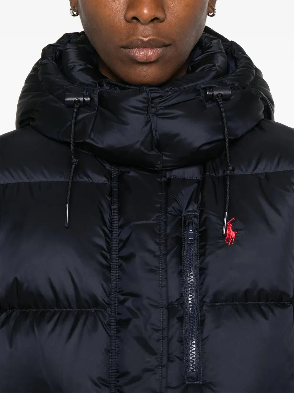 Ralph hooded puffer jacket Bleu Marine - B30sneakers