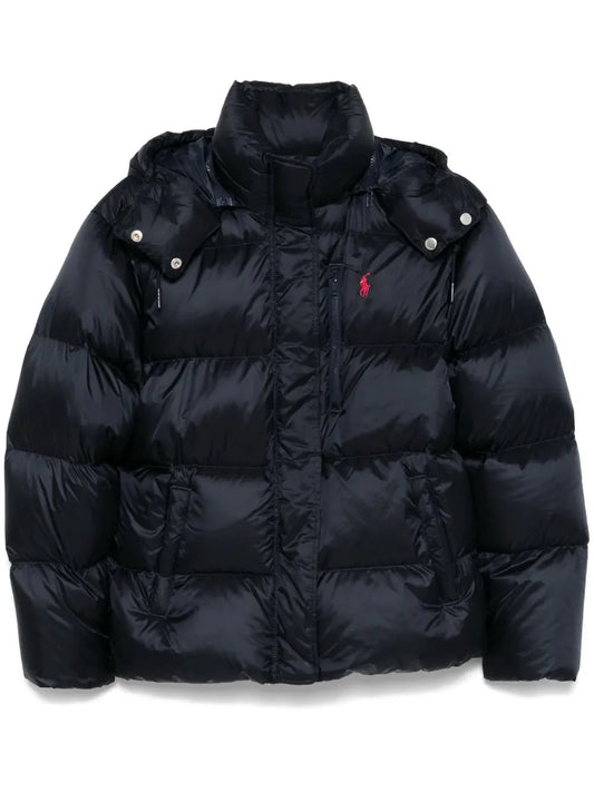 Ralph hooded puffer jacket Bleu Marine - B30sneakers